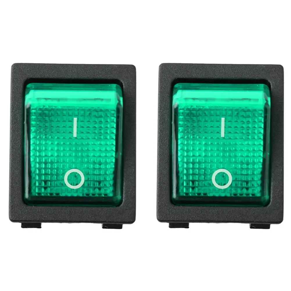 2PCS Welding Machine Power Switch Electric Heater Switch With Light 30A 120/250V AC ON/OFF 4PIN Illuminated Rocker Switches
2PCS Welding Machine Power Switch Electric Heater Switch With Light 30A 120/250V AC ON/OFF 4PIN Illuminated Rocker Switches