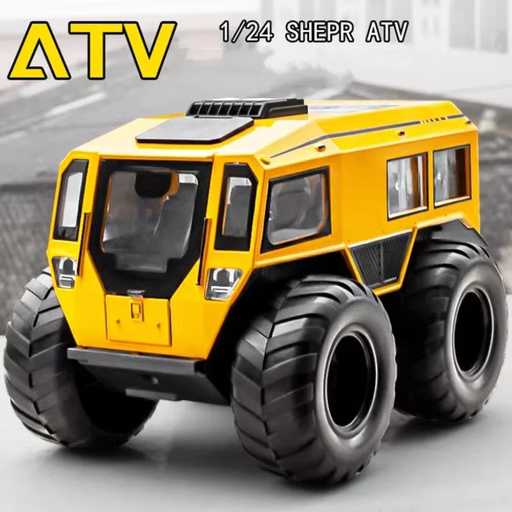 1/24 Russia All-terrain Vehicle Alloy Models Toys Diecast Doors Opened Sound Light Pulll Back Off-road Cars Children's Toy Gifts
1/24 Russia All-terrain Vehicle Alloy Models Toys Diecast Doors Opened Sound Light Pulll Back Off-road Cars Children's Toy Gifts