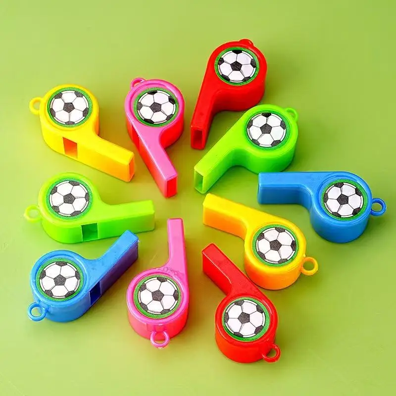 New 5Pcs Colorful Soccer Whistles Kids Football Birthday Party Favors Goodies Bag Filler Toys Boy Girl Christmas Gifts
New 5Pcs Colorful Soccer Whistles Kids Football Birthday Party Favors Goodies Bag Filler Toys Boy Girl Christmas Gifts