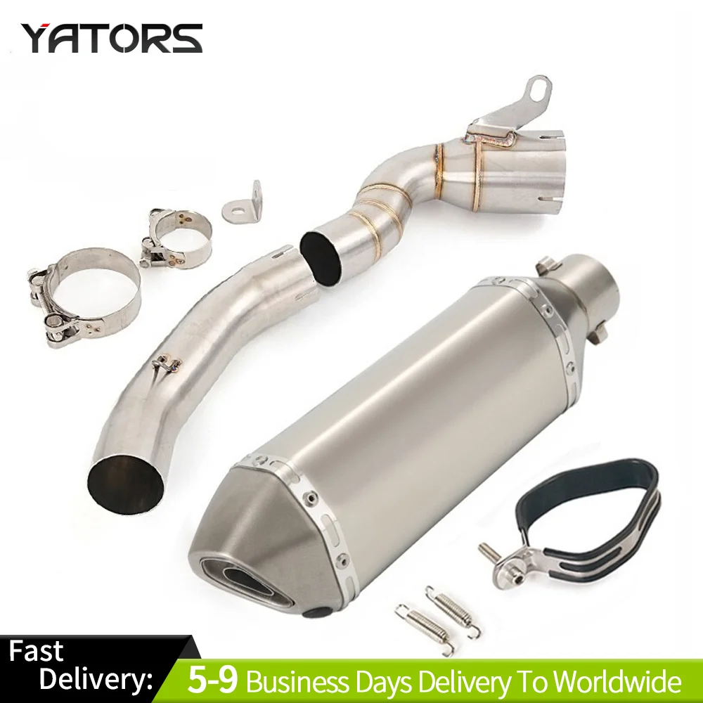 Slip on Muffler Exhaust Mid Tail Pipe Modified for DUKE 200 2023 2022 2021 2020 Exhaust Systems Exhausts Pipes
Slip on Muffler Exhaust Mid Tail Pipe Modified for DUKE 200 2023 2022 2021 2020 Exhaust Systems Exhausts Pipes