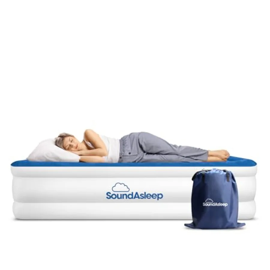 Dream Series Luxury Air Mattress, ComfortCoil Technology, Built-in High Capacity Pump for Home, Camping- Double Height, Adjusta
Dream Series Luxury Air Mattress, ComfortCoil Technology, Built-in High Capacity Pump for Home, Camping- Double Height, Adjusta
