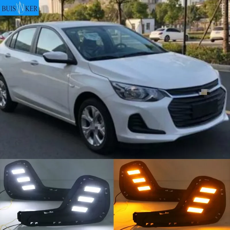 1 Set For Chevrolet Cavalier 2020 Daytime Running Lights Turn Signal Fog Lamp Cover 12V ABS LED DRL Car Styling
1 Set For Chevrolet Cavalier 2020 Daytime Running Lights Turn Signal Fog Lamp Cover 12V ABS LED DRL Car Styling