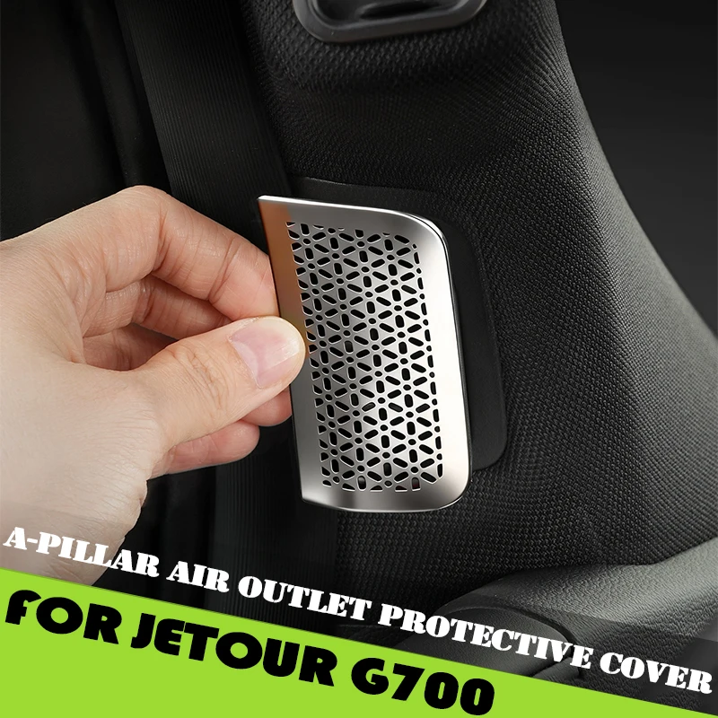 Car A-pillar Air Outlet Protective Cover Fit for JETOUR G700 2025 2026 Modified Car Air Conditioning Air Outlet Protective Cover
Car A-pillar Air Outlet Protective Cover Fit for JETOUR G700 2025 2026 Modified Car Air Conditioning Air Outlet Protective Cover