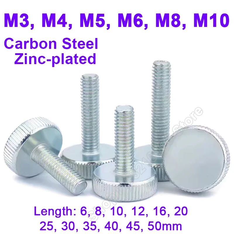 M3 M4 M5 M6 M8 M10 DIN653 GB835 Knurl Flat Head Hand Tighten Thumb Screw Bolt Curtain Wall Glass Lock Adjust Thumbscrew Toolless
M3 M4 M5 M6 M8 M10 DIN653 GB835 Knurl Flat Head Hand Tighten Thumb Screw Bolt Curtain Wall Glass Lock Adjust Thumbscrew Toolless