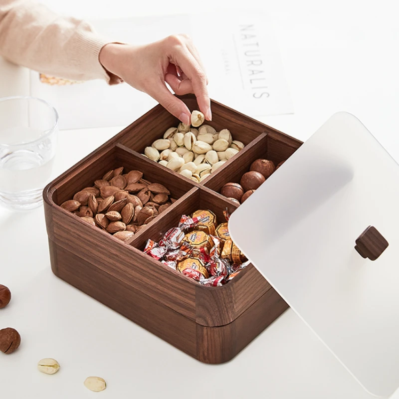 Household Wooden High-end Fruit Plate Living Room Dry Fruit Tray Compartment Storage Box Candy Snack Placement Plate Organizer
Household Wooden High-end Fruit Plate Living Room Dry Fruit Tray Compartment Storage Box Candy Snack Placement Plate Organizer