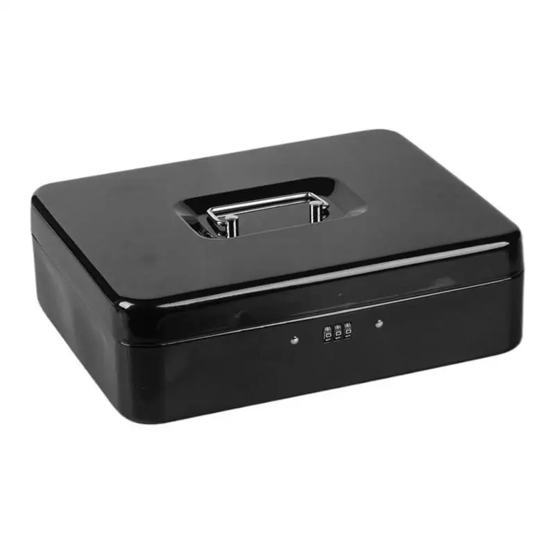 Cash Box With Money Tray And Lock Metal Money Safe Box With Password Lock Jewelry Case Cash Drawer Tray For Home Office School
Cash Box With Money Tray And Lock Metal Money Safe Box With Password Lock Jewelry Case Cash Drawer Tray For Home Office School
