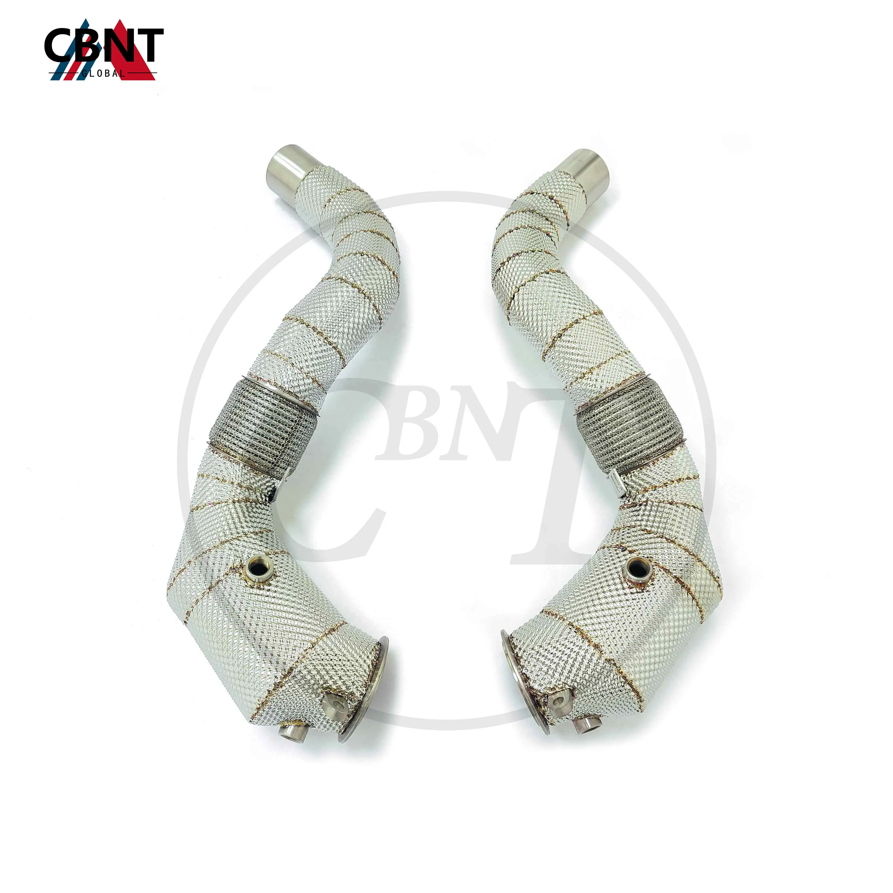 CBNT Exhaust Pipe Downpipe with Heat Shield for BMW G05 X5 M50i M850i 4.4T High Flow Exhaust Header with Catalytic Converter
CBNT Exhaust Pipe Downpipe with Heat Shield for BMW G05 X5 M50i M850i 4.4T High Flow Exhaust Header with Catalytic Converter