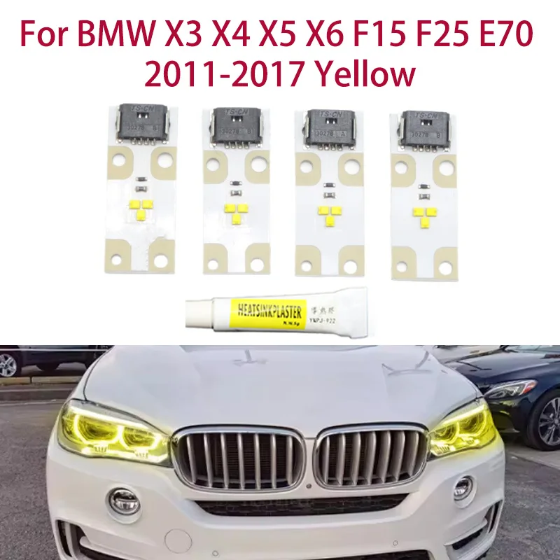 Лимонно-желтый чип DRL Angel Eyes Модификация цвета света автомобиля Автомобильные фары Балластный чип для BMW X5 X6 F15 LOW 2014-2018
Лимонно-желтый чип DRL Angel Eyes Модификация цвета света автомобиля Автомобильные фары Балластный чип для BMW X5 X6 F15 LOW 2014-2018