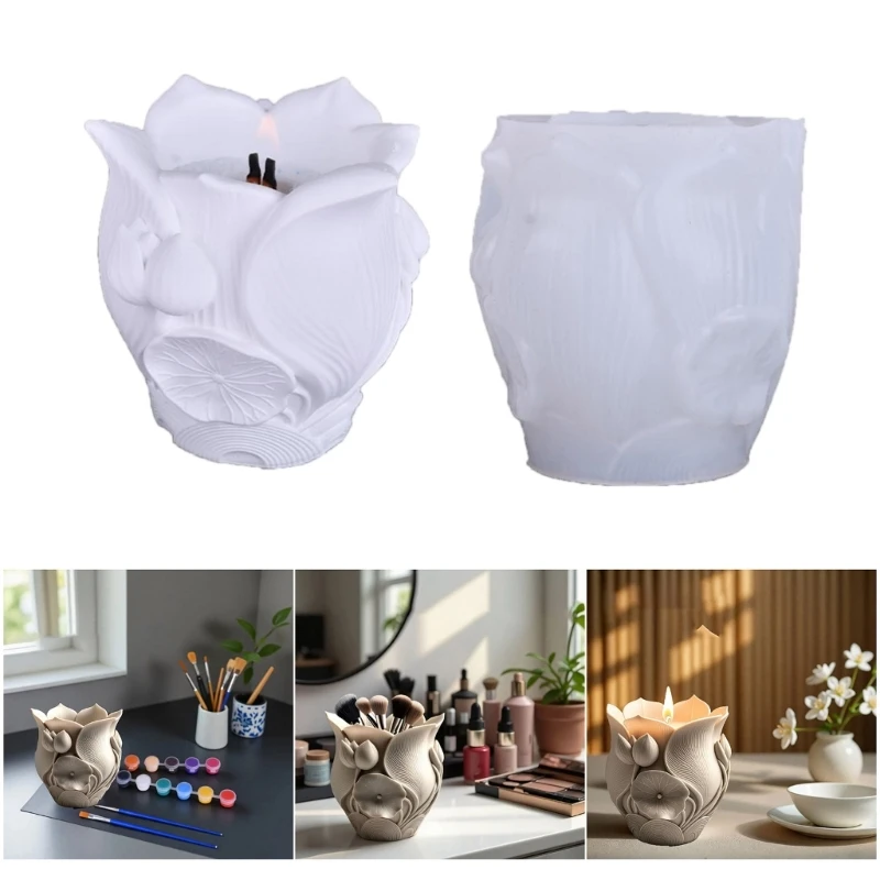 H7EB LOTUSES Цветочная силиконовая плесень для смолы Casting Diy ремесел цементные ювелирные украшения декоративное плантатор
H7EB LOTUSES Цветочная силиконовая плесень для смолы Casting Diy ремесел цементные ювелирные украшения декоративное плантатор