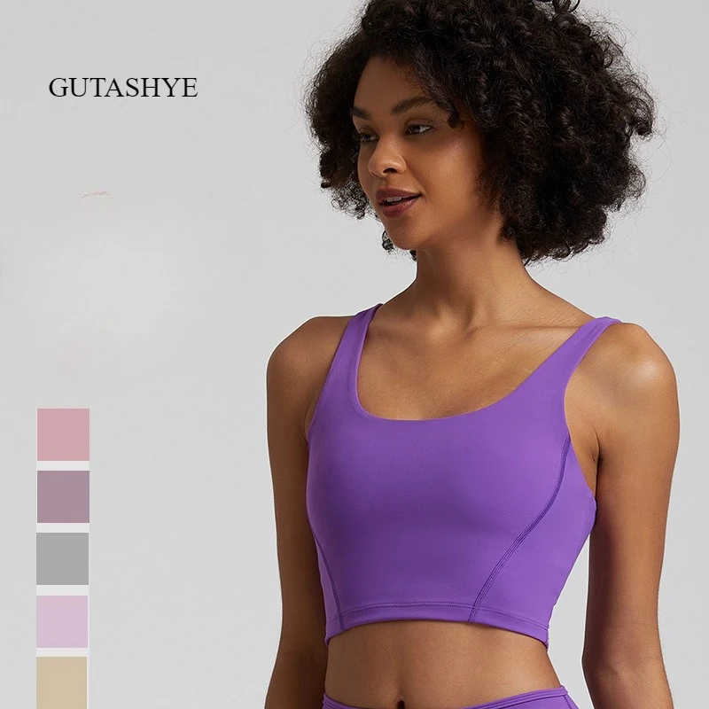 Women's Sleeveless Sports Vest Ruched Slim-fit Quick-Dry Sports Bra Yoga Top Fitness Vest Running Shirt Tank Top
Women's Sleeveless Sports Vest Ruched Slim-fit Quick-Dry Sports Bra Yoga Top Fitness Vest Running Shirt Tank Top