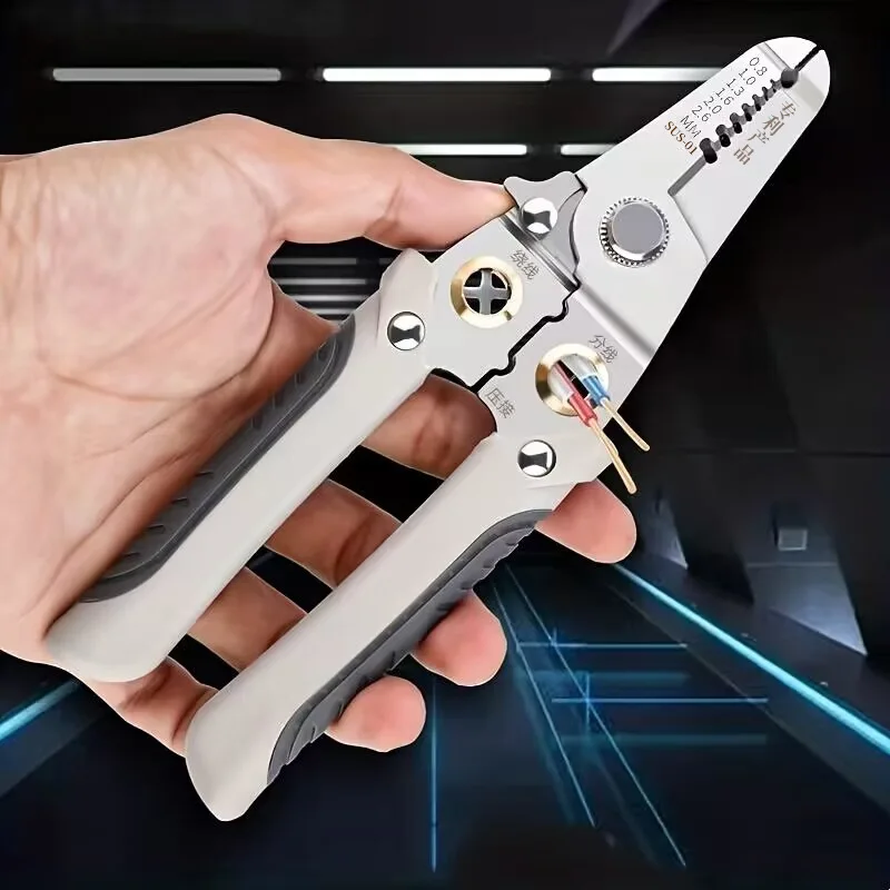 Wire Stripping Multi-functional Pliers Electrician Special Pliers New Universal Industrial Grade Wire Cutting Cable Pliers
Wire Stripping Multi-functional Pliers Electrician Special Pliers New Universal Industrial Grade Wire Cutting Cable Pliers