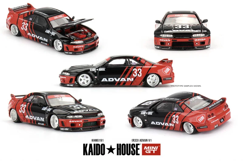 Kaido House x MINI GT 1:64 (R33) Kaido Works ADVAN / Silverado KAIDO Intimidator V1 Die-Cast Car Models Gifts
Kaido House x MINI GT 1:64 (R33) Kaido Works ADVAN / Silverado KAIDO Intimidator V1 Die-Cast Car Models Gifts