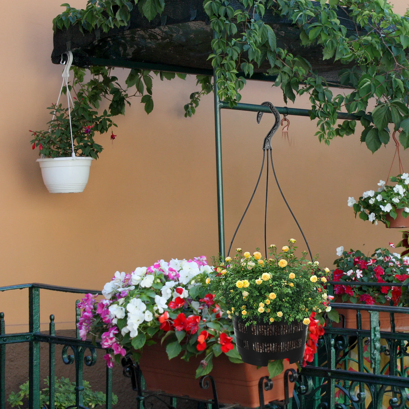 5 set Orchid Hanging Flowerpot 5 Sets Durable Plastic SpaceSaving Modern Succulent Pot Balcony Garden Decorative
5 set Orchid Hanging Flowerpot 5 Sets Durable Plastic SpaceSaving Modern Succulent Pot Balcony Garden Decorative