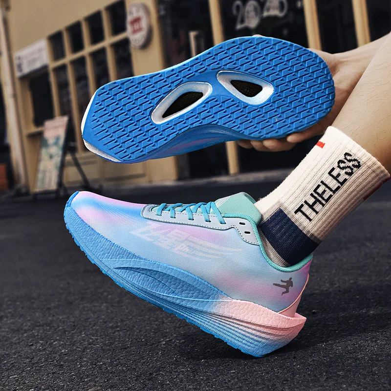 2026 Новые гоночные кроссовки — спортивная обувь на мягкой подошве, амортизирующая, высокая устойчивость, толстая подошва, нескользящая, с карбоновой пластиной
2026 Новые гоночные кроссовки — спортивная обувь на мягкой подошве, амортизирующая, высокая устойчивость, толстая подошва, нескользящая, с карбоновой пластиной