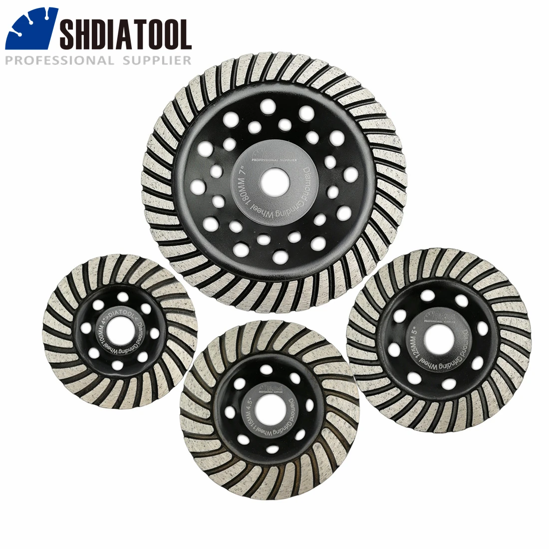 SHDIATOOL 1Pc Turbo Row Grinding Cup Wheel 4-7Inch Marble Diamond Sanding Disc For Concrete Masonry Brick Tile Grinding Wheel
SHDIATOOL 1Pc Turbo Row Grinding Cup Wheel 4-7Inch Marble Diamond Sanding Disc For Concrete Masonry Brick Tile Grinding Wheel