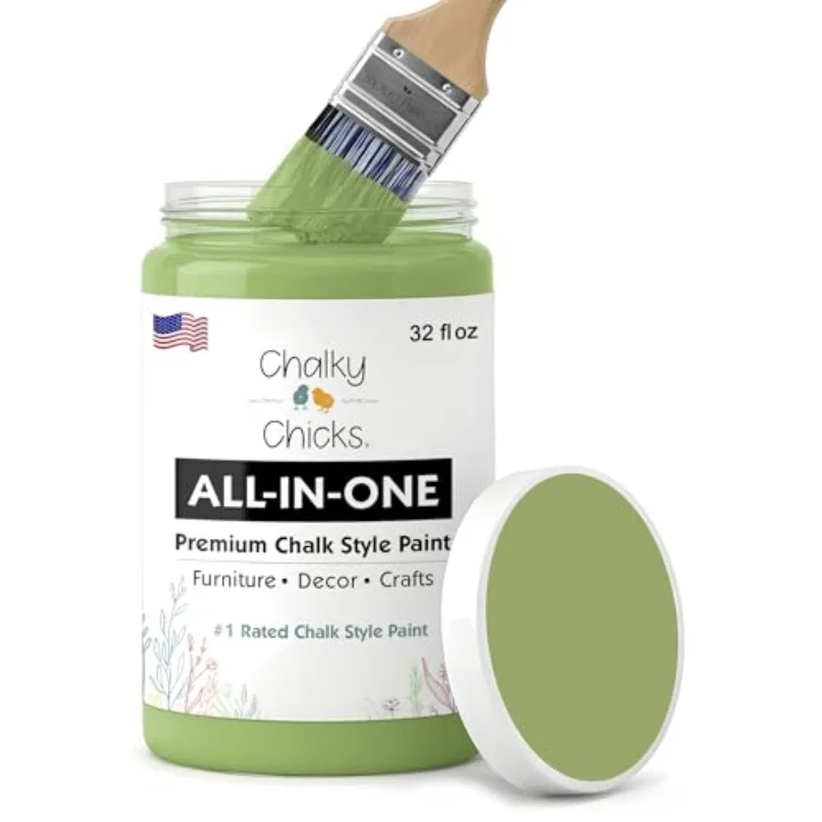 Matte Chalk Paint for Furniture Without Sanding - No Prep Furniture Paint No Sanding All in One for Crafts Wood Walls Cabinet M
Matte Chalk Paint for Furniture Without Sanding - No Prep Furniture Paint No Sanding All in One for Crafts Wood Walls Cabinet M