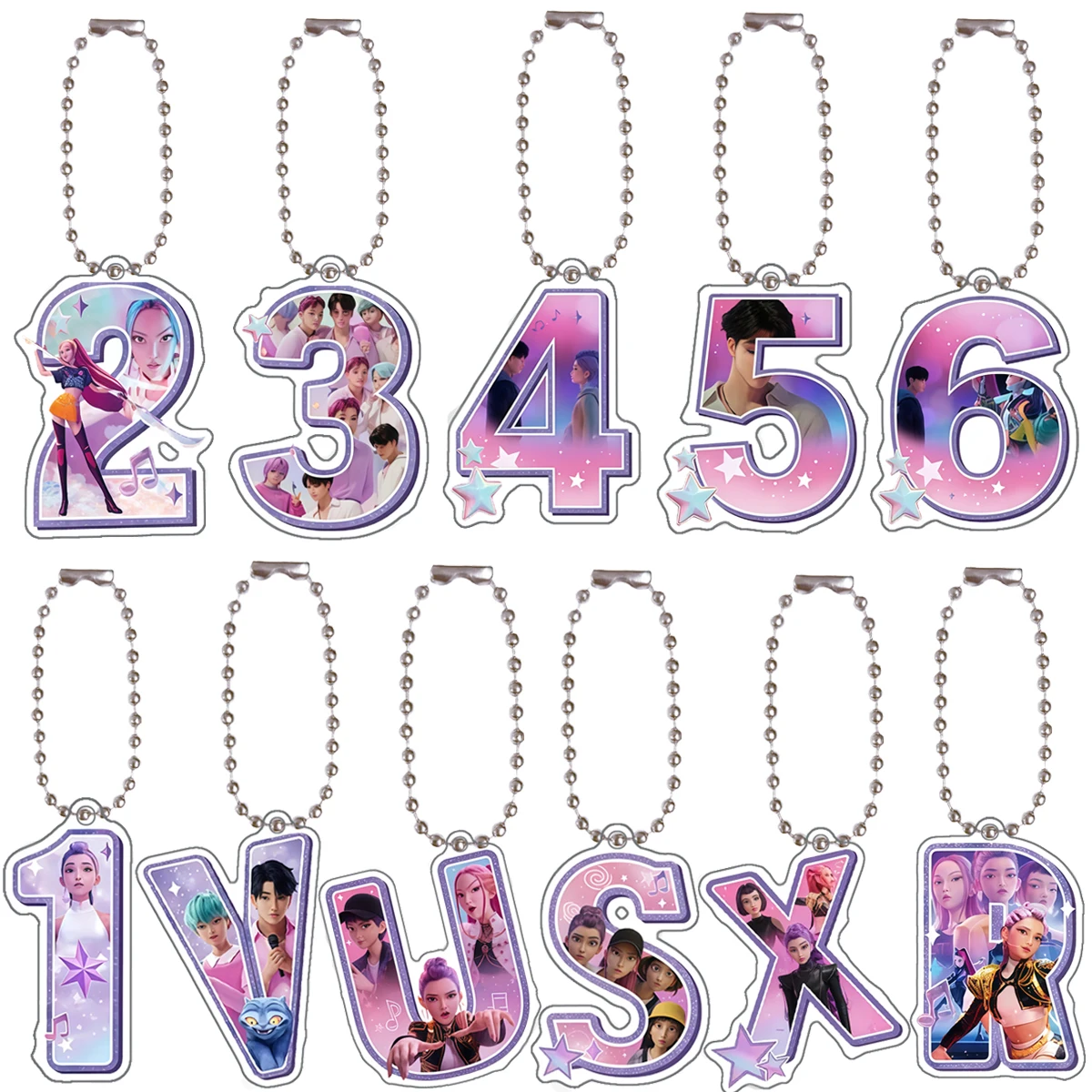 Акриловый брелок «Охотники на демонов» для Kpop Kawaii Zoe Rumi Mira Saja для мальчиков, брелок с буквенным принтом, брелок с номером, подвеска на рюкзак
Акриловый брелок «Охотники на демонов» для Kpop Kawaii Zoe Rumi Mira Saja для мальчиков, брелок с буквенным принтом, брелок с номером, подвеска на рюкзак