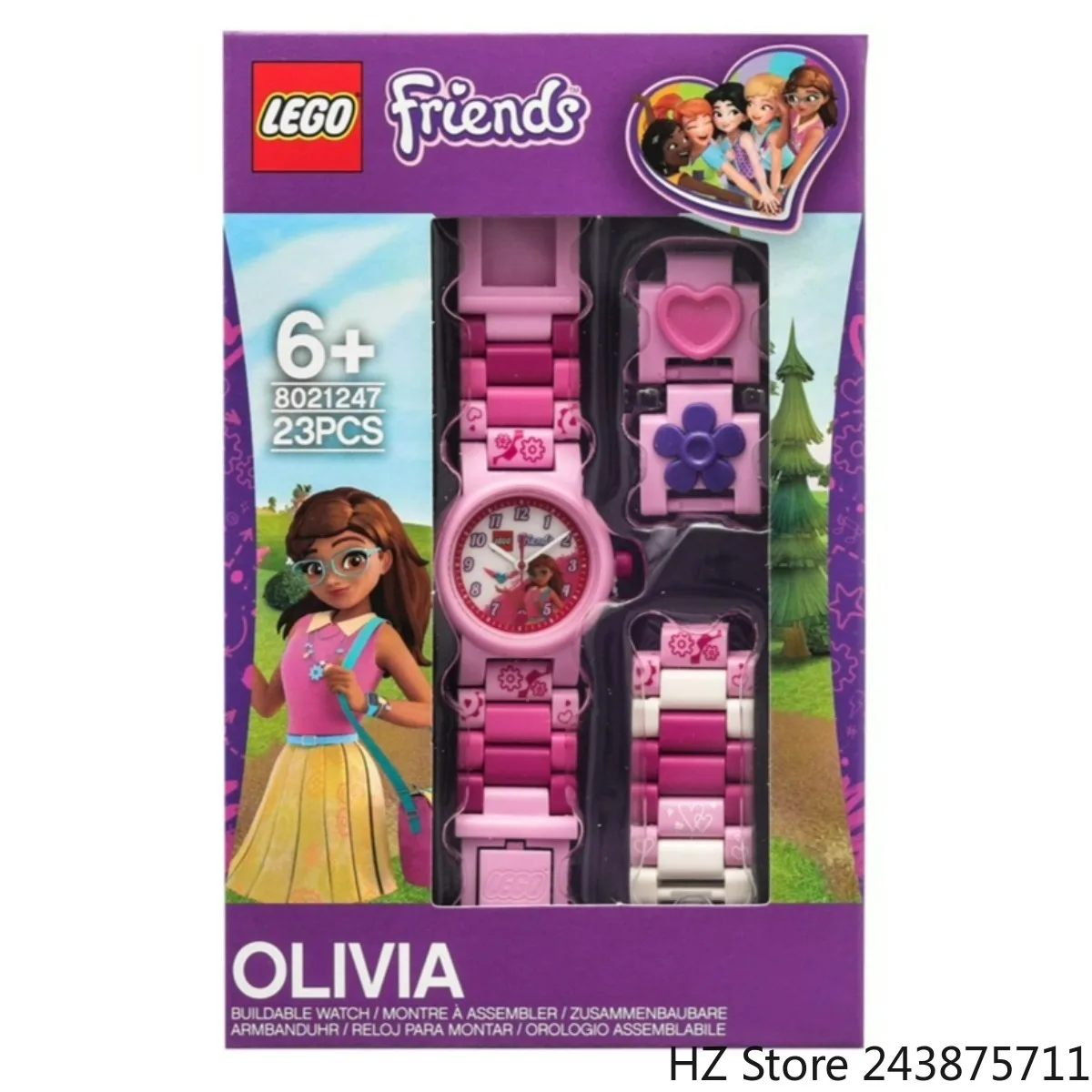 Lego Olivia Watch Buildable Minifigure 8021247 23Pcs
Lego Olivia Watch Buildable Minifigure 8021247 23Pcs