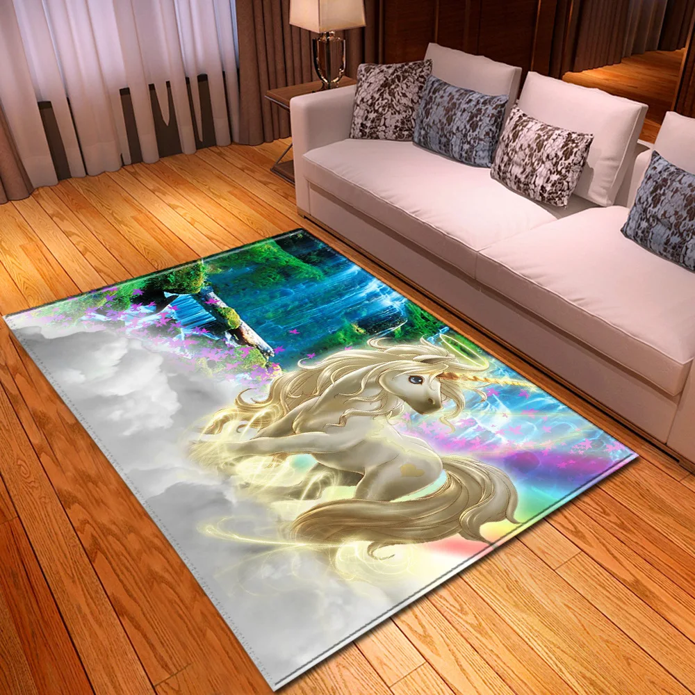 Cartoon Unicorn Living Room Rug Girls Bedroom 3D Carpet Palor Decor Lovely Unicorns Kids Play Rug Home Unicorn Bathroom Mats
Cartoon Unicorn Living Room Rug Girls Bedroom 3D Carpet Palor Decor Lovely Unicorns Kids Play Rug Home Unicorn Bathroom Mats