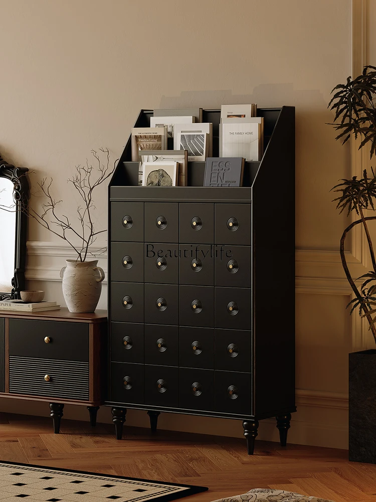 Duobao cabinet French medieval magazine Duoge retro sofa dining side cabinet living room
Duobao cabinet French medieval magazine Duoge retro sofa dining side cabinet living room