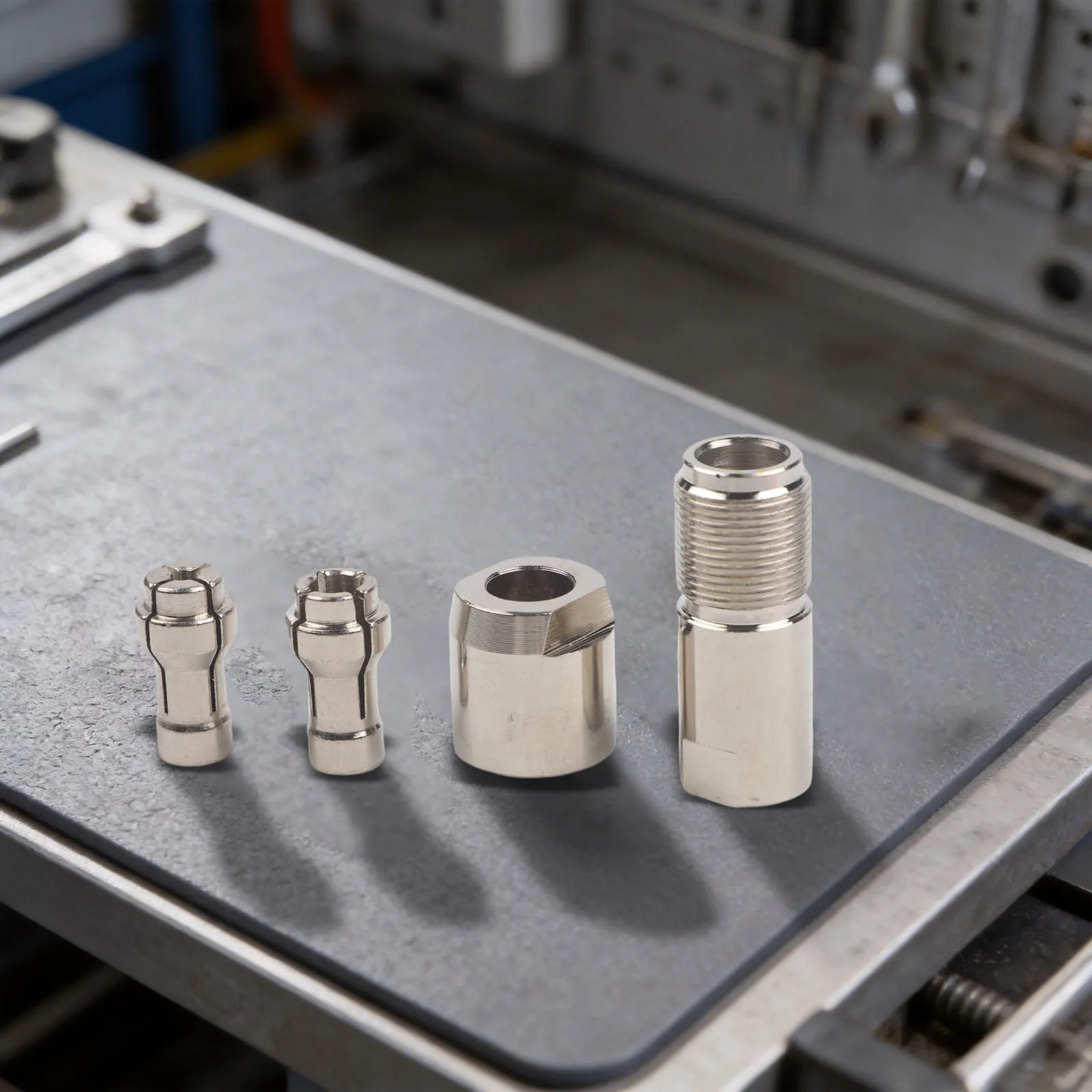 Modified Adapter for 100 Type Angle Grinder to Straight Grinder Chuck with M10 Thread Suitable for 3mm and 6mm Grinding Heads
Modified Adapter for 100 Type Angle Grinder to Straight Grinder Chuck with M10 Thread Suitable for 3mm and 6mm Grinding Heads