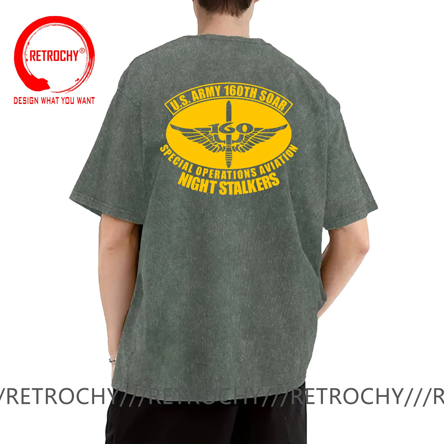 Винтажная футболка из выстиранного хлопка, футболка US Army 160th Soar Night Stalkers, мужские и женские модные хлопковые футболки, летние дышащие футболки
Винтажная футболка из выстиранного хлопка, футболка US Army 160th Soar Night Stalkers, мужские и женские модные хлопковые футболки, летние дышащие футболки