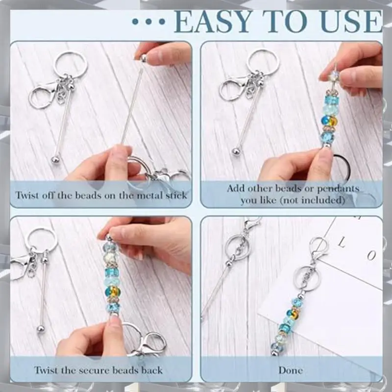 Hot Selling-36 Beaded Pen Beaded Keychain Strips 12 Beadable Keychain Strips 24 Blank Beaded Pens Craft Pen Making Kit Gift C Ea
Hot Selling-36 Beaded Pen Beaded Keychain Strips 12 Beadable Keychain Strips 24 Blank Beaded Pens Craft Pen Making Kit Gift C Ea