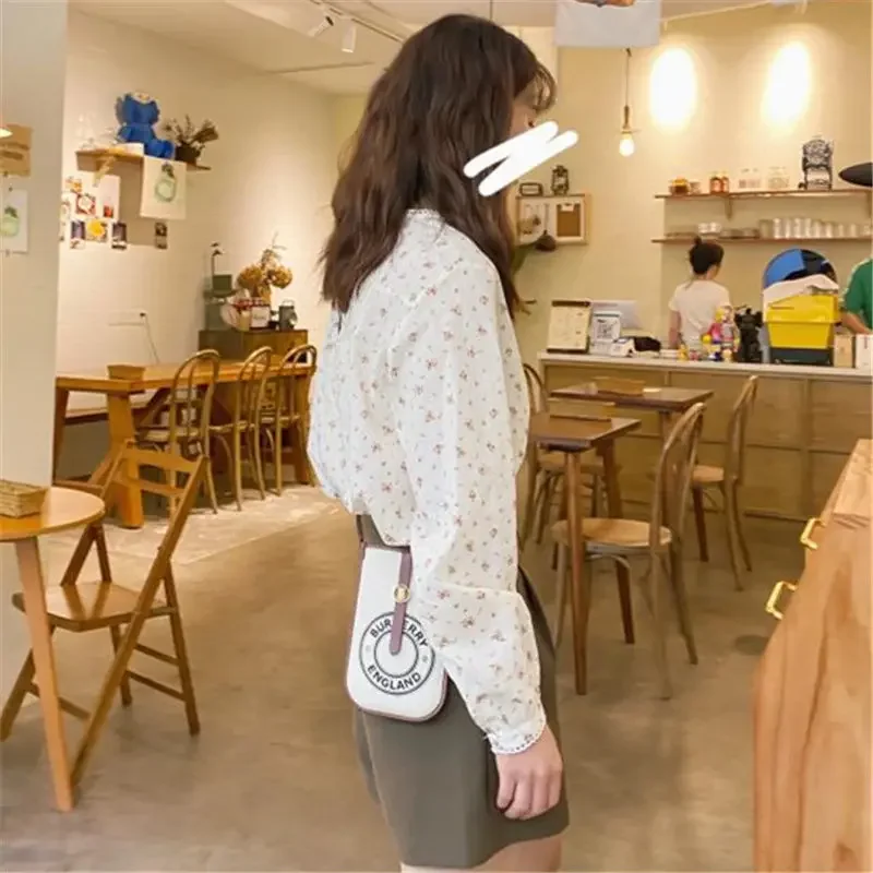 All Match Pure Cotton Blouse Printed Button Long Sleeve Tops Women Loose Casual Female Clothes
All Match Pure Cotton Blouse Printed Button Long Sleeve Tops Women Loose Casual Female Clothes