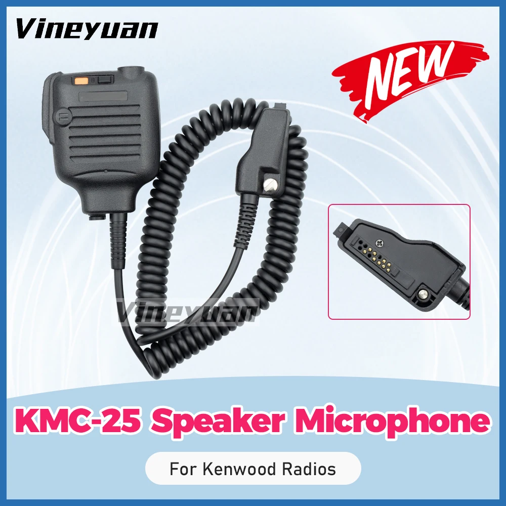 NEW High Quality KMC-25 Speaker MIC For Kenwood NX200 NX300 NX-411 TK380 TK385 TK480 TK3185 TK3260 TK5210 TK5310 NX-411 Radios
NEW High Quality KMC-25 Speaker MIC For Kenwood NX200 NX300 NX-411 TK380 TK385 TK480 TK3185 TK3260 TK5210 TK5310 NX-411 Radios