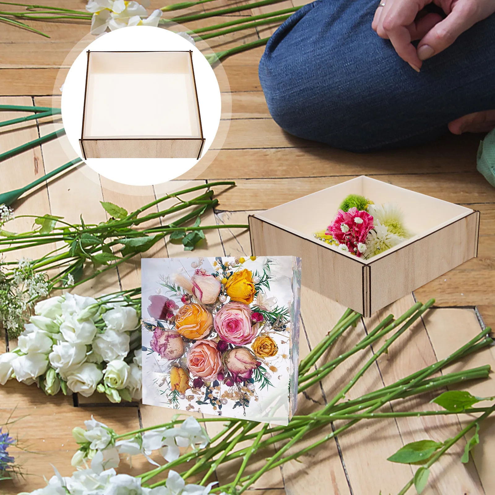 1 set 1 Set Square Silicone Mold Durable Flexible Reusable Diy Craft Epoxy Resin Dried Flower Specimen Making Coaster Soap Tray
1 set 1 Set Square Silicone Mold Durable Flexible Reusable Diy Craft Epoxy Resin Dried Flower Specimen Making Coaster Soap Tray