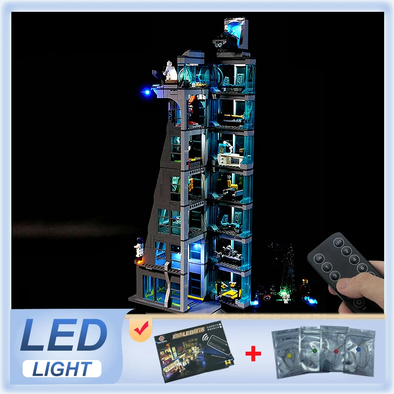 Набор светодиодного освещения роскошного качества для башни Lego 7638 (только светодиодный светильник, модель без блоков), идеально подходит и блестящее свечение
Набор светодиодного освещения роскошного качества для башни Lego 7638 (только светодиодный светильник, модель без блоков), идеально подходит и блестящее свечение