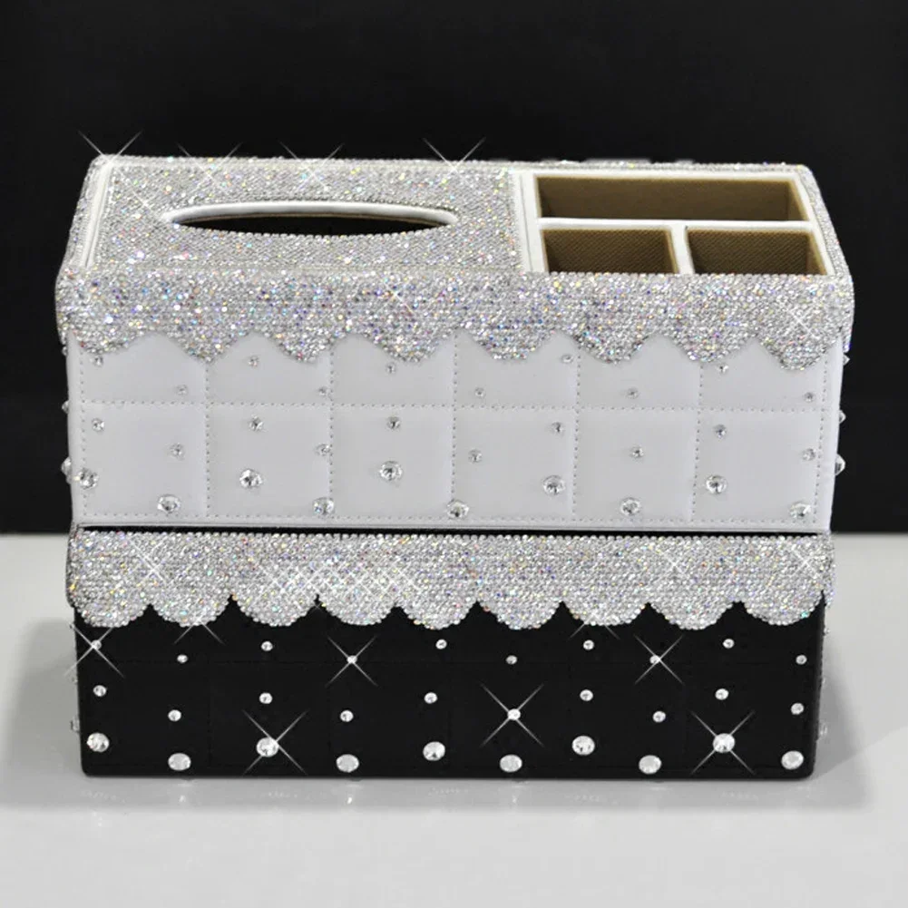 Роскошная коробка для салфеток с кристаллами и бриллиантами и стразами BEAUTY Decor с функцией хранения, многофункциональная крышка для домашнего автомобиля
Роскошная коробка для салфеток с кристаллами и бриллиантами и стразами BEAUTY Decor с функцией хранения, многофункциональная крышка для домашнего автомобиля