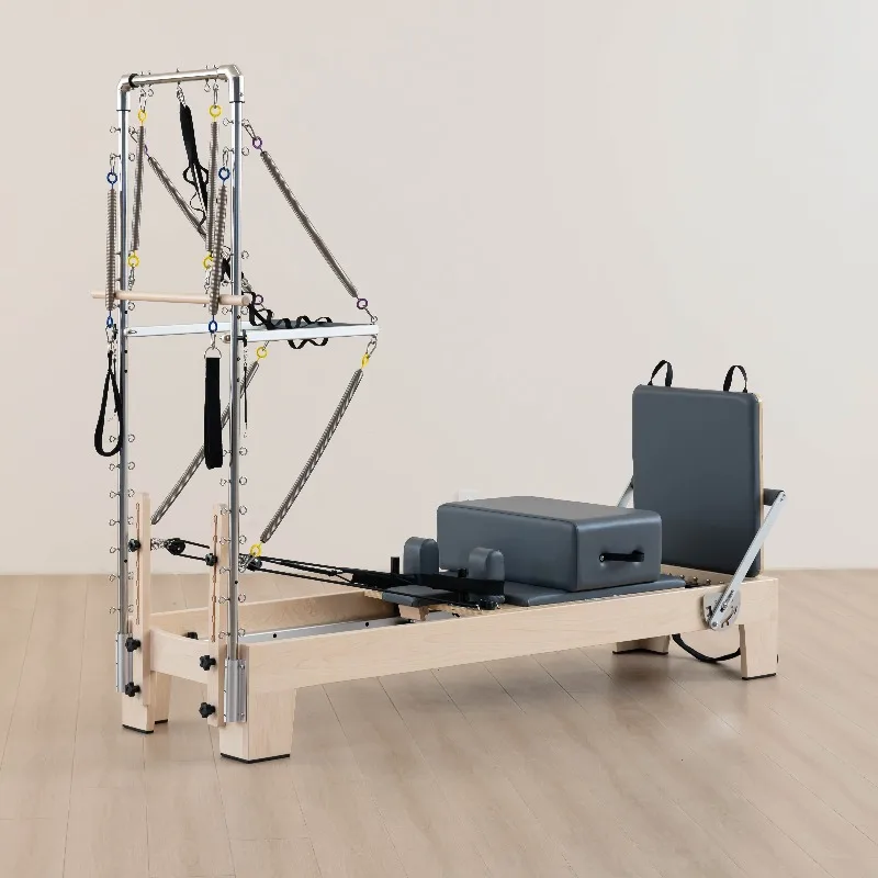 YTYIN Professional Commercial Pilates Reformer with Jump Board & Box | All-in-One Studio Solution for Intense Workouts
YTYIN Professional Commercial Pilates Reformer with Jump Board & Box | All-in-One Studio Solution for Intense Workouts