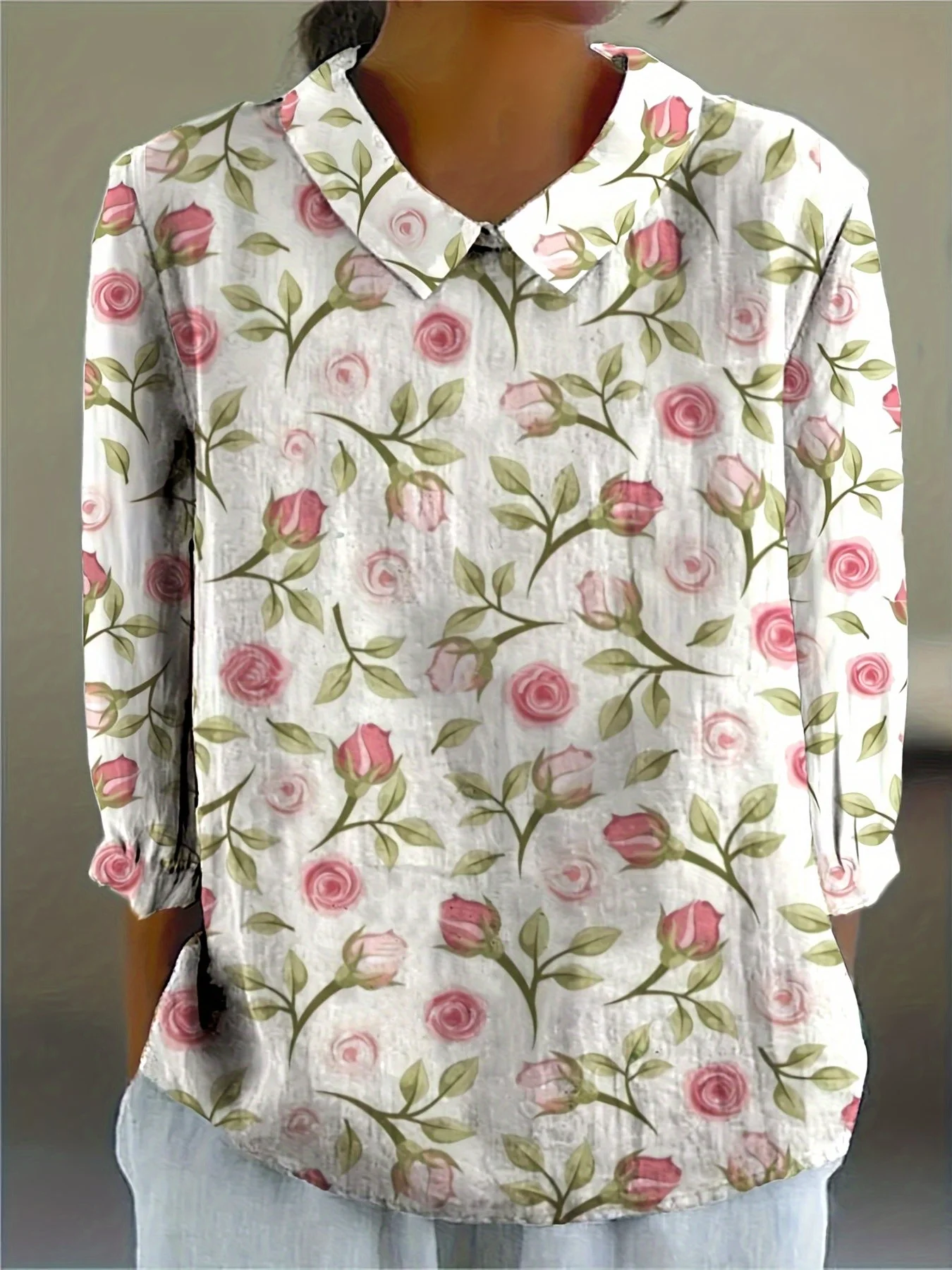 Women's Western ethnic holiday style print fashion sexy casual slim long sleeve shirt
Women's Western ethnic holiday style print fashion sexy casual slim long sleeve shirt