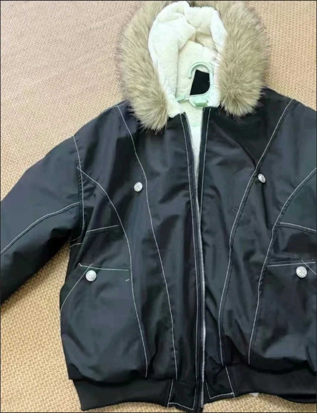 Куртка с меховым воротником, парка, зимнее пальто, мужская утолщенная флисовая теплая куртка в стиле ретро, уличная одежда в стиле Харадзюку, хлопковая одежда в стиле хип-хоп
Куртка с меховым воротником, парка, зимнее пальто, мужская утолщенная флисовая теплая куртка в стиле ретро, уличная одежда в стиле Харадзюку, хлопковая одежда в стиле хип-хоп