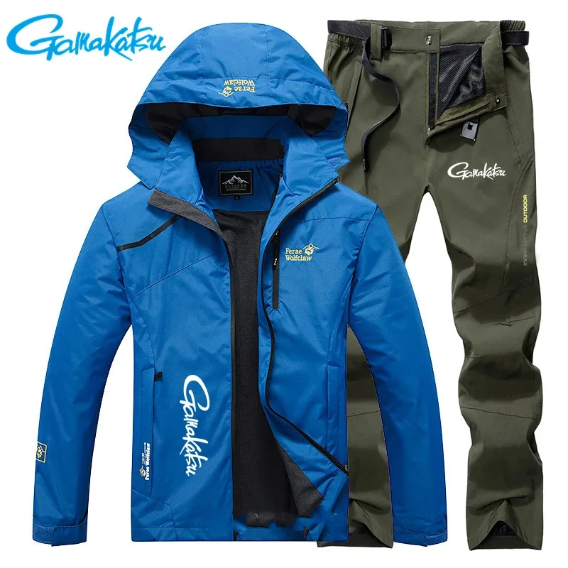 Gamakatsu 2025 Sporty and Durable Outdoor Diving Suit Men's Jacket Waterproof and Breathable Mountaineering Fishing Suit
Gamakatsu 2025 Sporty and Durable Outdoor Diving Suit Men's Jacket Waterproof and Breathable Mountaineering Fishing Suit
