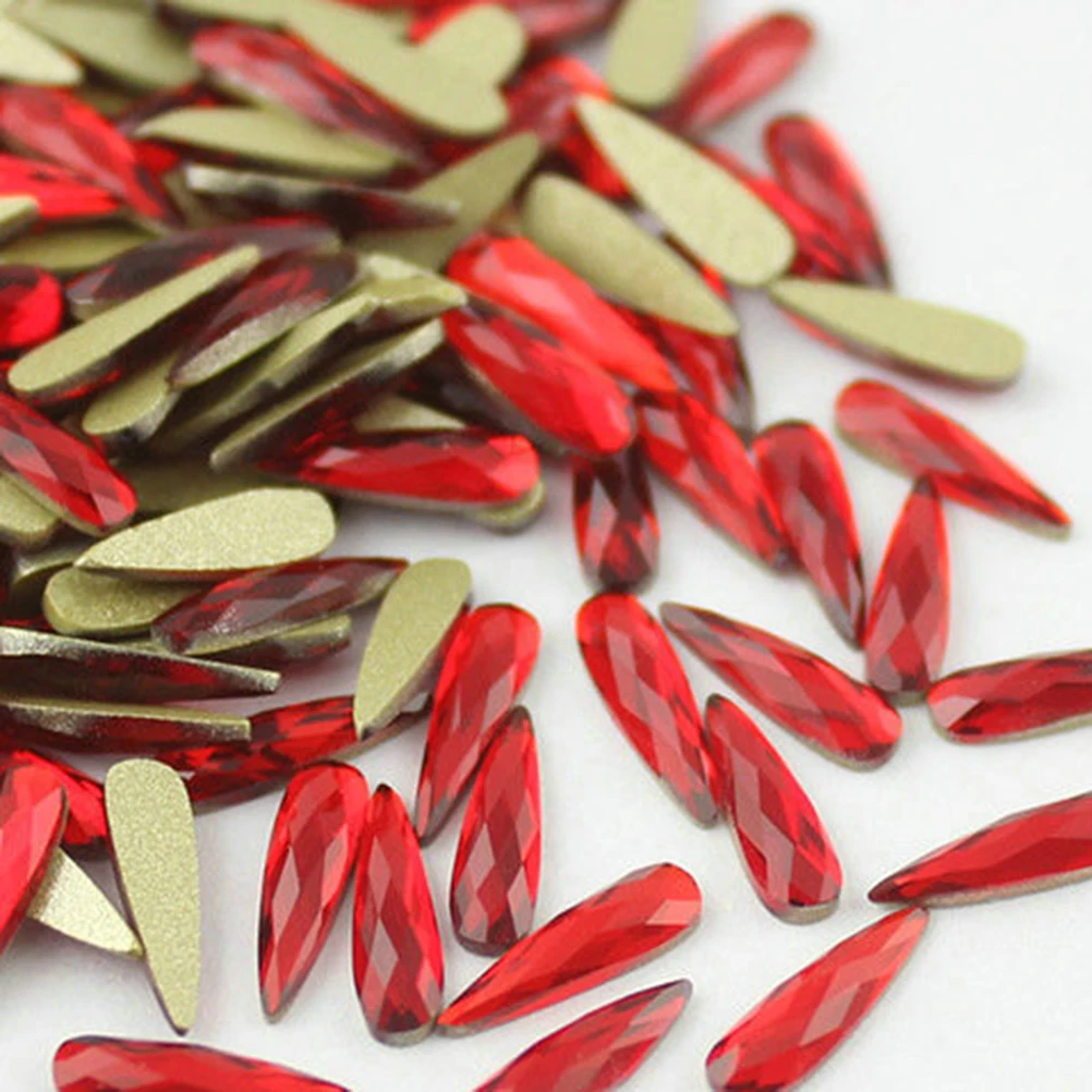 20pcs Water Drop Art Crystal Rhinestones 3D Diy Nail Decorations Mixed Bright Red For Art Phone Case Nail Accessories
20pcs Water Drop Art Crystal Rhinestones 3D Diy Nail Decorations Mixed Bright Red For Art Phone Case Nail Accessories