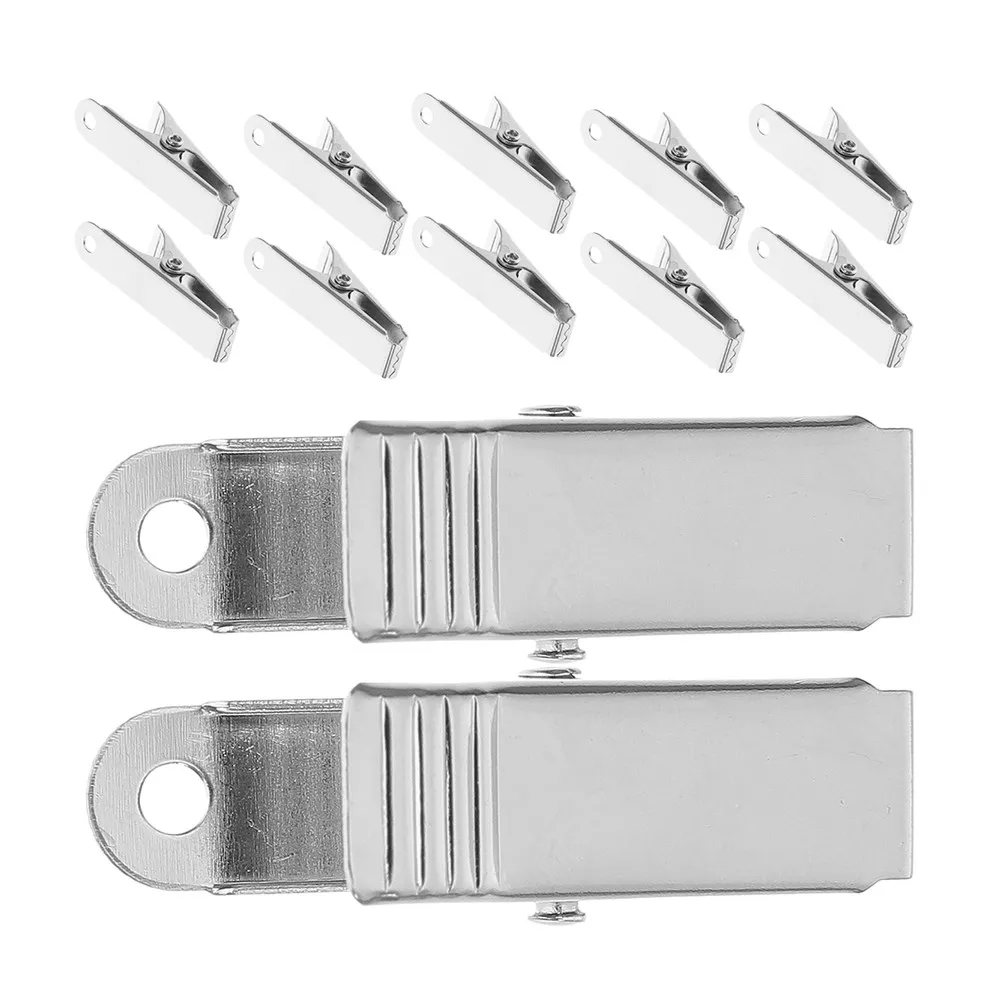 24Pcs Compact Metal Alligator Clip Spring Clamps for Electrical Wiring Testing Lab Equipment Cable Management Anti-Slip Strong
24Pcs Compact Metal Alligator Clip Spring Clamps for Electrical Wiring Testing Lab Equipment Cable Management Anti-Slip Strong