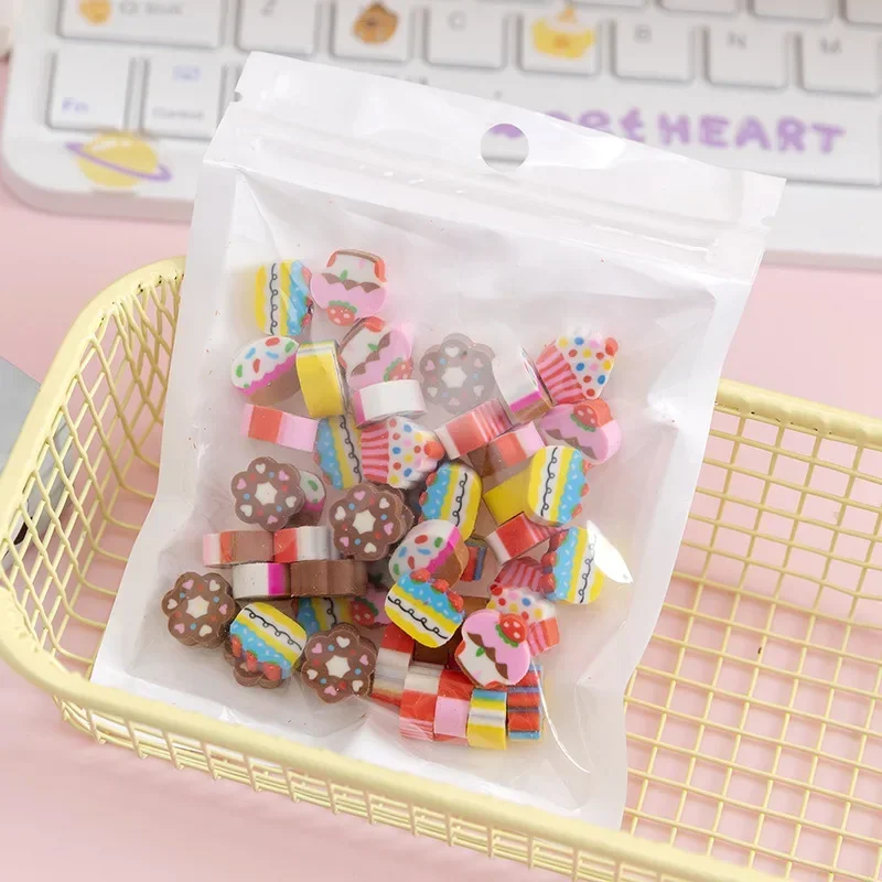 50pcs/bag Kawaii Mini Erasers Cute Cartoon Rubber Pencil Eraser Correction Tools Kids Gifts Korean Stationery Office Supplies
50pcs/bag Kawaii Mini Erasers Cute Cartoon Rubber Pencil Eraser Correction Tools Kids Gifts Korean Stationery Office Supplies
