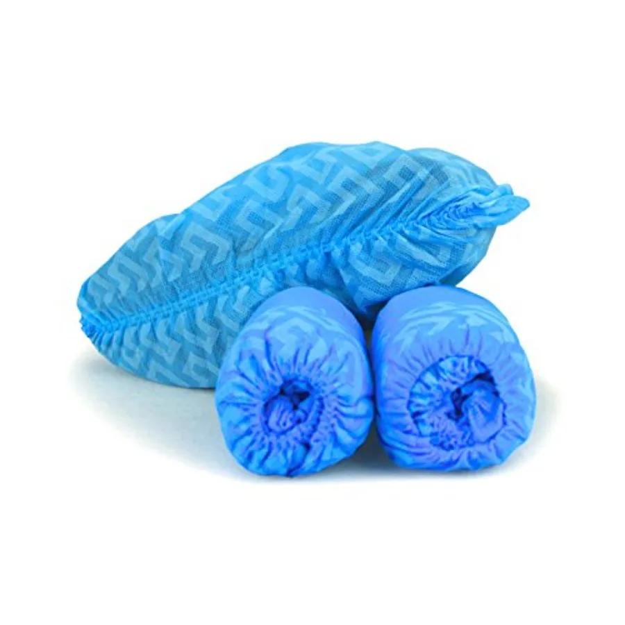 X- Premium 250Pairs Disposable Boot and Shoe Covers - Durable, Water Resistant, non-slip, non-toxic, Recyclable, blue, stretcha
X- Premium 250Pairs Disposable Boot and Shoe Covers - Durable, Water Resistant, non-slip, non-toxic, Recyclable, blue, stretcha