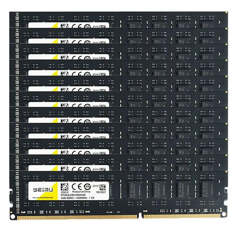 New 4GBx10 8GBx10 DDR3 1066MHz 1333MHz 1600MHz PC3 1.5V 240 pins Desktop Memories Compatible all motherboards Ddr3 Memory Udimm
New 4GBx10 8GBx10 DDR3 1066MHz 1333MHz 1600MHz PC3 1.5V 240 pins Desktop Memories Compatible all motherboards Ddr3 Memory Udimm