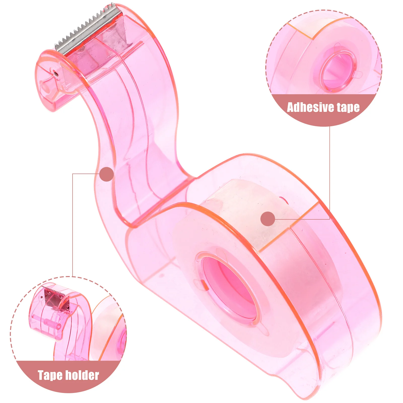 1 Set Portable Tape Dispenser Animal Design Smooth Edge Tape Cutter For Office Use Reusable Desktop Holder 
1 Set Portable Tape Dispenser Animal Design Smooth Edge Tape Cutter For Office Use Reusable Desktop Holder