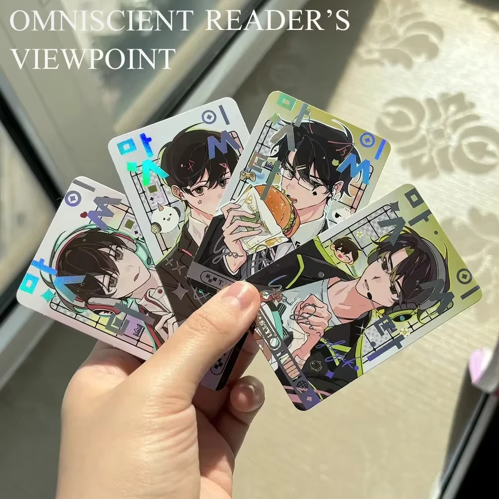 4Pcs Anime Omniscient Reader's Viewpoint Kim Dokja Yoo Joonghyuk Cosplay Card Paper Photocards Fans Gift
4Pcs Anime Omniscient Reader's Viewpoint Kim Dokja Yoo Joonghyuk Cosplay Card Paper Photocards Fans Gift