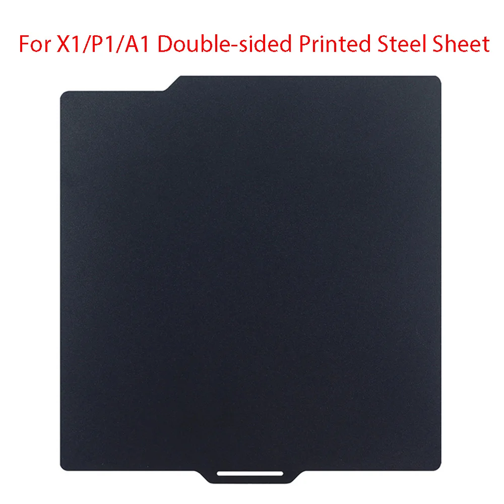For X1/P1/A1 Double-sided Printed Steel Sheet Epoxy Resin Frosted Coated Low Temperature Steel Sheet 3D Printer Accessories
For X1/P1/A1 Double-sided Printed Steel Sheet Epoxy Resin Frosted Coated Low Temperature Steel Sheet 3D Printer Accessories
