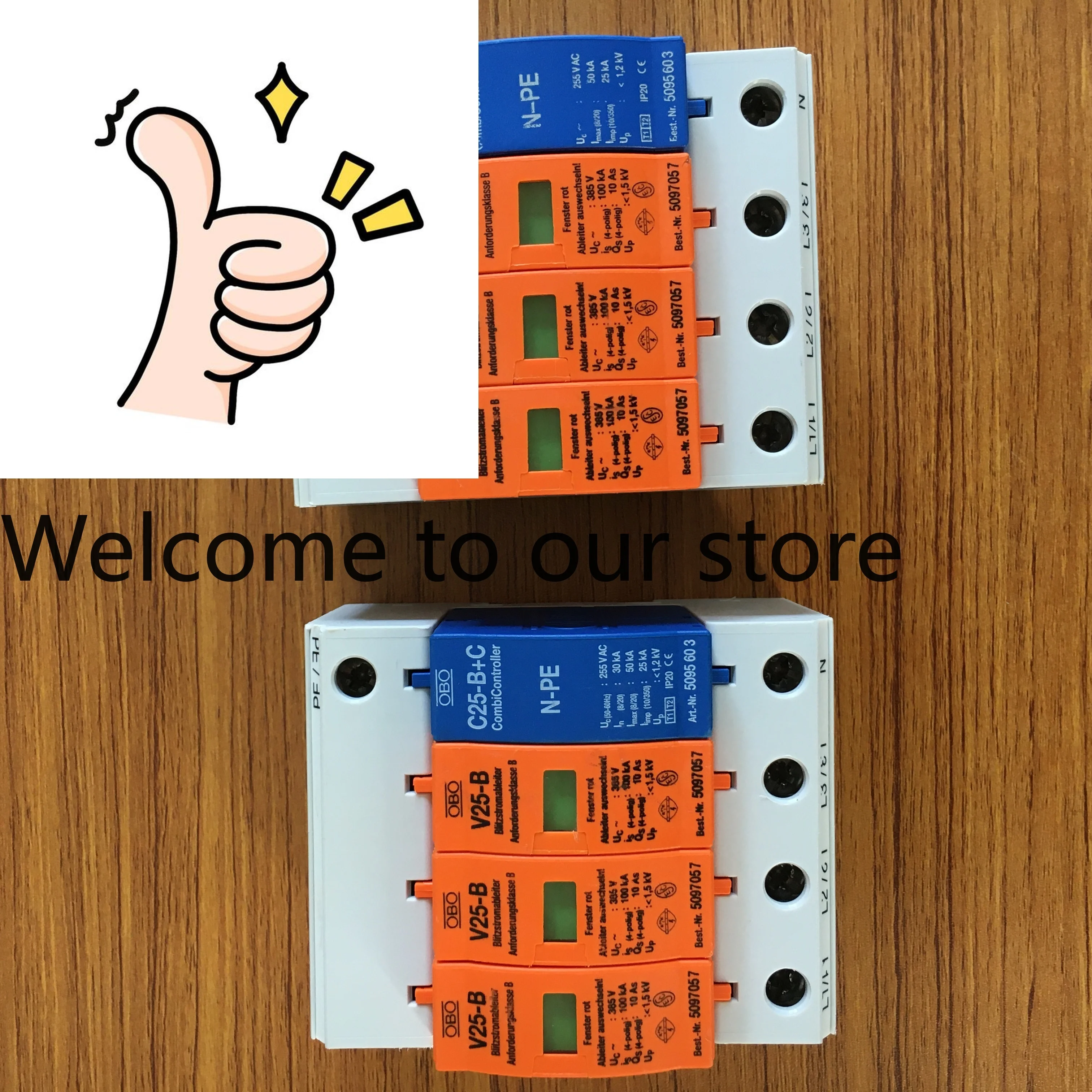 Ударопрочный фильтр перенапряжений класса B V25-B + C/3 + NPE-385V (композитный, немецкий OBO) в наличии, распродажа
Ударопрочный фильтр перенапряжений класса B V25-B + C/3 + NPE-385V (композитный, немецкий OBO) в наличии, распродажа