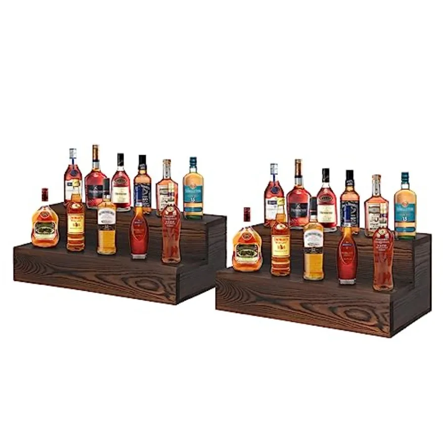 Liquor Bottle Display Shelf 2 Pack Wood Bar Shelves Tabletop Wine Rack Bottle Stand for Liquor Display Home Bar Display
Liquor Bottle Display Shelf 2 Pack Wood Bar Shelves Tabletop Wine Rack Bottle Stand for Liquor Display Home Bar Display