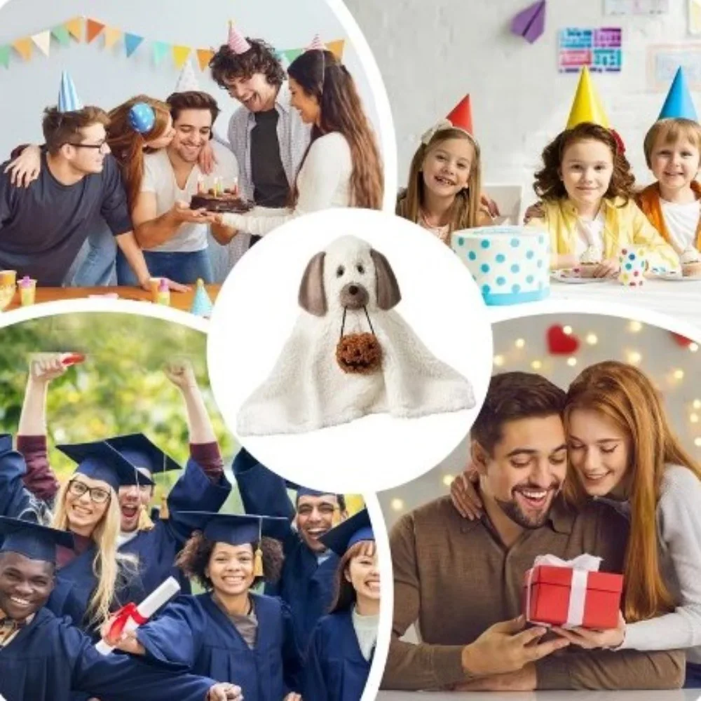 Удобная милая подушка для собаки-призрака, полипропилен, хлопок, мягкое украшение для комнаты на Хэллоуин, белая подушка с летучей мышью
Удобная милая подушка для собаки-призрака, полипропилен, хлопок, мягкое украшение для комнаты на Хэллоуин, белая подушка с летучей мышью