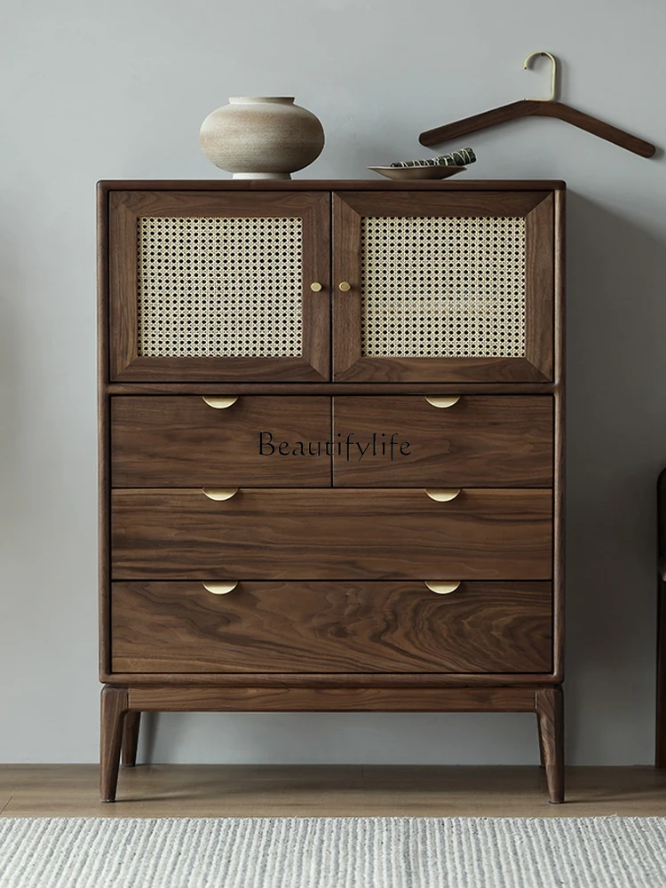 Solid Wood Rattan Door Storage Sideboard Cabinet Nordic Retro Simple Storage Living Room Drawer
Solid Wood Rattan Door Storage Sideboard Cabinet Nordic Retro Simple Storage Living Room Drawer