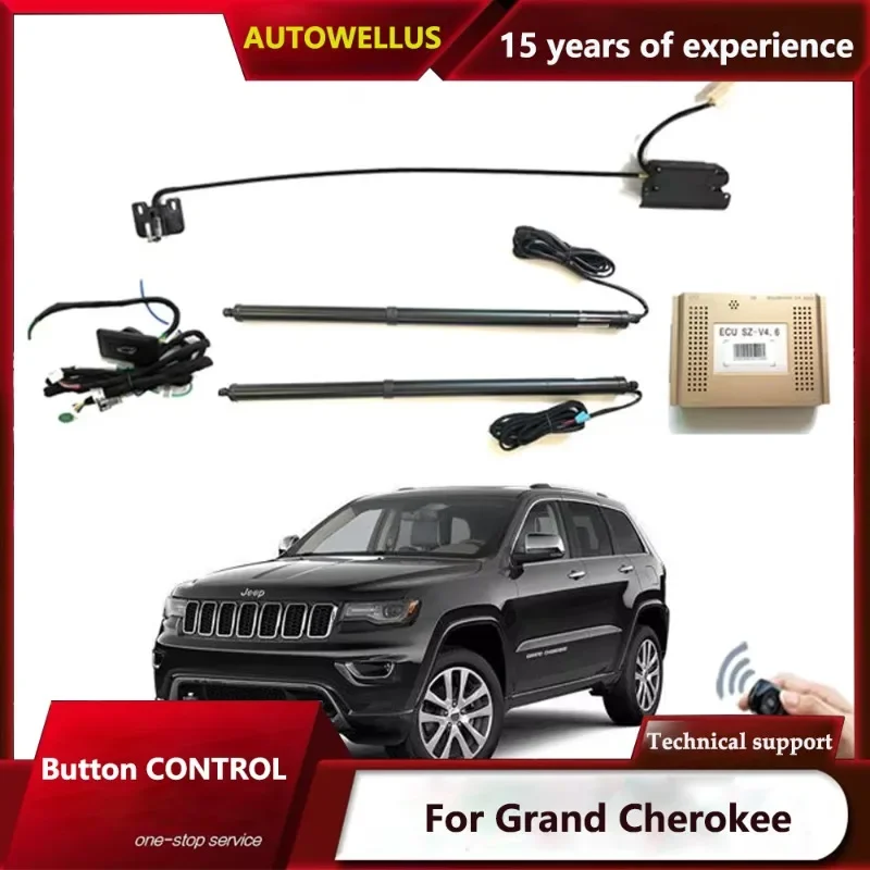 Для JEEP Grand Cherokee (2014-2018) автомобильные подъемные ворота с кнопкой включения подъемника задней двери
Для JEEP Grand Cherokee (2014-2018) автомобильные подъемные ворота с кнопкой включения подъемника задней двери