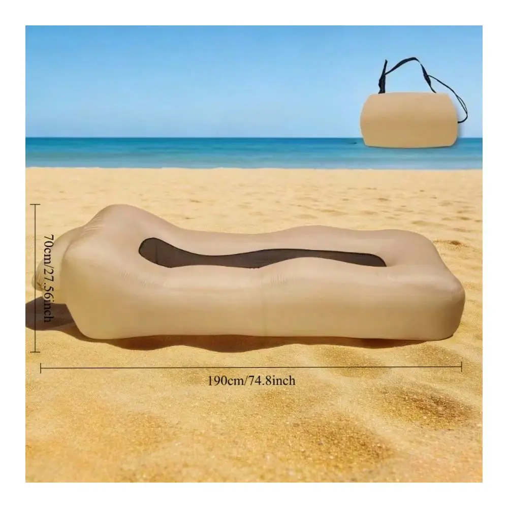 Air Lazy Inflatable Sofa Bag. No Tools Required For Quick Inflation. Ergonomic Design. Portable Automatic Rapid Inflation Mattr
Air Lazy Inflatable Sofa Bag. No Tools Required For Quick Inflation. Ergonomic Design. Portable Automatic Rapid Inflation Mattr